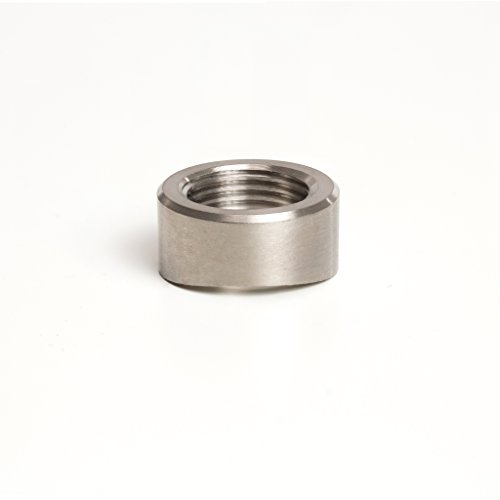 Stainless Bung Coped/Radius Type - M18x1.5mm Thread Pitch - SS304 - Stainless Bros