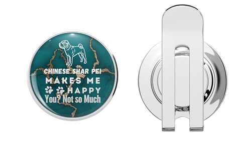 Fusion Graphics Shar Pei Golf Hat Clip with Magnetic Marker