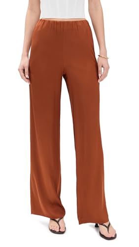 Copper004 Satin Pull-On Pants by good american