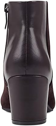 Easy Spirit Women's Tamara Ankle Boot, Dark Brown, 8.5 Wide | Image 4
