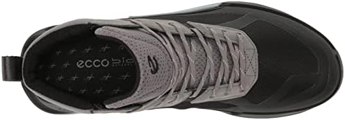 ECCO Men's Biom 2.1 Mid Gore-TEX Waterproof Cross Trainer, Black/Steel Nubuck, 12-12.5 | Image 4