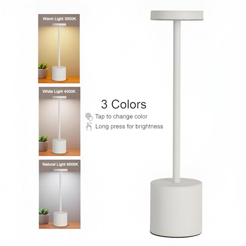 Lumitop Aura Touch LED Table Lamp White - Image 5