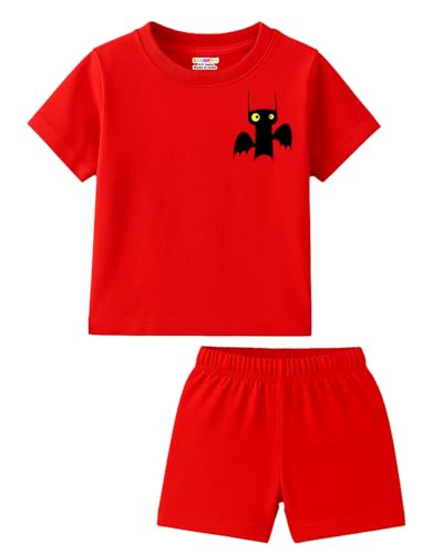 Image of Kuchipoo Boys Regular Fit Cotton T-Shirts and Shorts Set