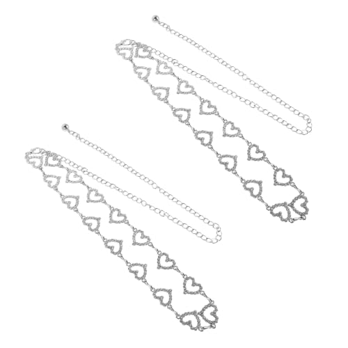 Cinturones de cadena con forma de corazón para mujer que solucionan los looks apagados