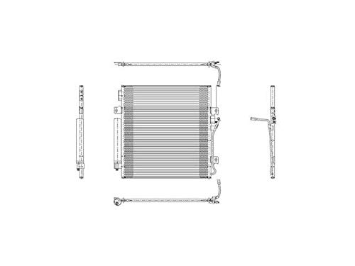 Marketplace Auto Parts A/C Condenser with Transmission Oil Cooler -