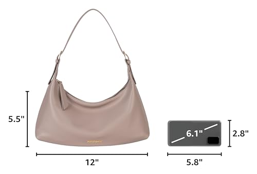 Image of Montana West MEDIUM Shoulder Purses for Women Crescent Hobo Bags Trendy Purses