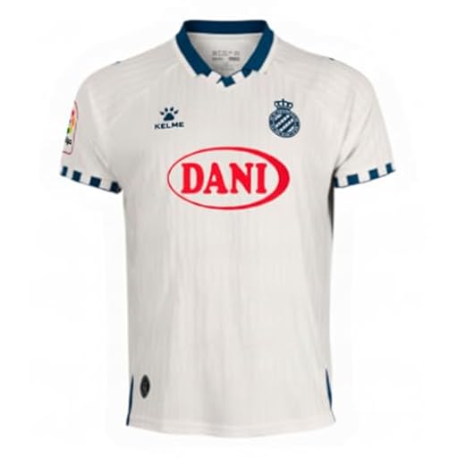 KELME RCD Espanyol 25/26 Replica Away Short Sleeve T-Shirt S | Ya disponible en tu tienda friki favorita! En mundofriki.es!