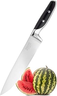 Sabatier Professional Kitchen Chef Knife - 8in/20cm Full Tang Blade Forged from High Chrome Taper Ground Stainless Steel, Twin Rivet Comfort Handle. Sharper for Longer, by Taylors Eye Witness