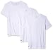 Lacoste Men's 3PK Supima Cotton Slim Fit Crew Neck Tee, White, M