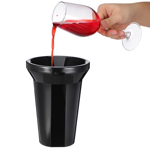 STOBAZA Wine Tasting Spittoon Portable Dump Bucket