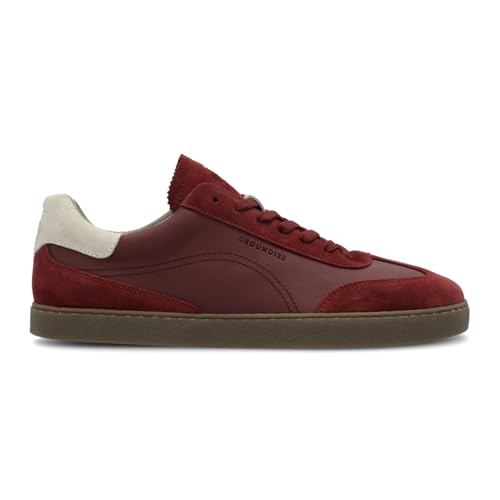 GROUNDIES Panama Women - Damen Barfußschuh/Sneaker (Bordeaux, EU...