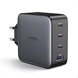 Ugreen USB-A+3*USB-C 100W GaN Tech Fast Charger EU Black CD226