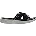 Skechers Women's ON-The-GO 600-BLOOMS Slide Sandal, Black/White, 7