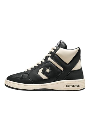 Black / Natural Ivory Converse Weapon High