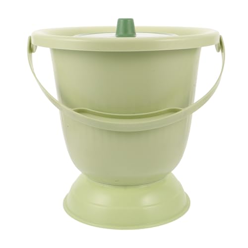 Pot de chambre pour personnes âgées Healvian, toilette portative ergonomique et sûre