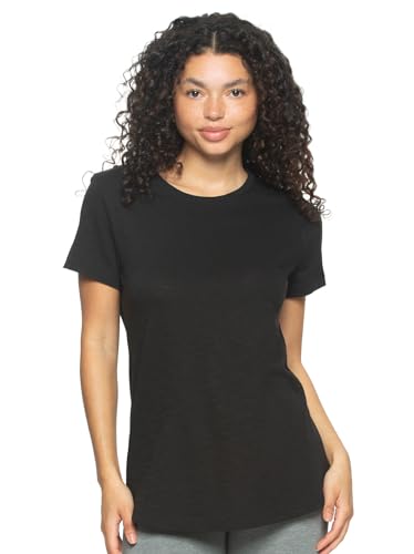 T-shirt col rond en jersey flammé Felina idéal pour l'été