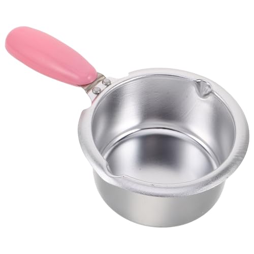 ULTECHNOVO Olla Interior de Chocolate para Derretir Caldera Pequeña para Fondue de Queso Mantequilla Cera Malvaviscos Baño María
