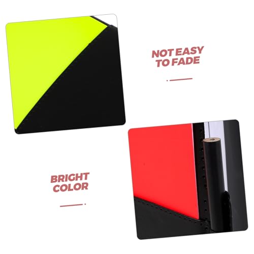 5 Set Tarjetas Roja y Amarilla para Árbitro con Estuche y Bolígrafo miniatura 3