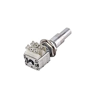 Alnicov Guitare Basse Mini Potentiomètre Concentrique Empilé Double Pots Avec Détente Centrale B50K - Les Beatles, Paul McCartney, John Lennon, RIngo Starr, George Harrison Alnicov Guitare Basse Mini Potentiomètre Concentrique Empilé Double Pots Avec Détente Centrale B50K – Image 2