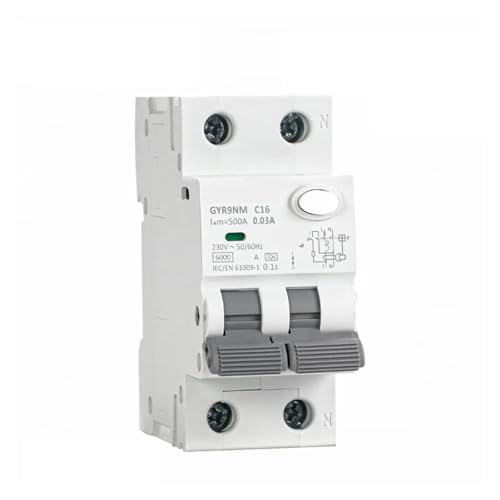RCBO 2P 32A disjoncteur differentiel type A 30mA protection surintensite