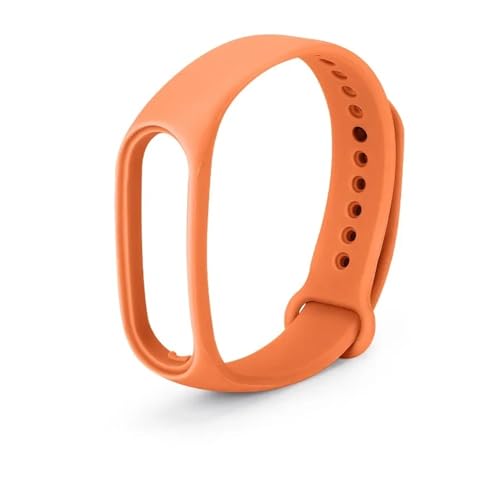 [MEVMEVGNLN] Fit For Xiaomi For MiBand 7 �X�|�[�c�u���X���b�g For Miband 5 6 NFC �����p���X�g�o���h For Correa �X�g���b�v�ɓK������V���R���E�H�b�`�o���h(Dark orange 22