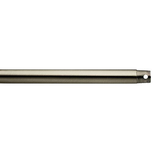 Image of Kichler 360002BSS Accessory Fan Down Rod 24-Inch, Brushed Stainless Steel