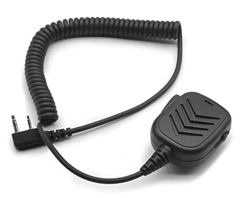 Micro haut-parleur portable 2 broches pour entendre votre radio Kenwood en plein bruit