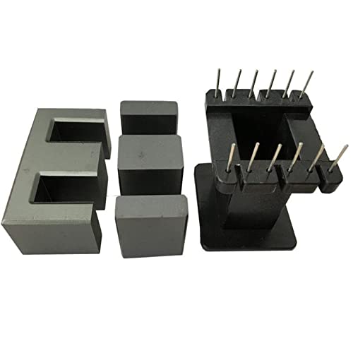 2sets EE65B Large Power Transformer ferrite core Isolater ferrite RF Choke ferrite Bead with 6+6pin Vertical Bobbin MnZn PC40