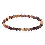 Lebensquelle Plus Mookait Mini Kugelarmband | 4-5mm | Hochwertiges Edelsteinarmband flexibel 19cm