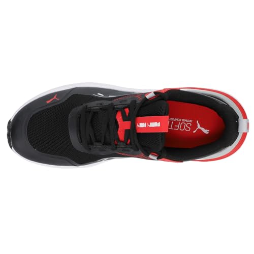 PUMA Mens Supertec Signature Lace Up Sneakers Shoes Casual - Black4