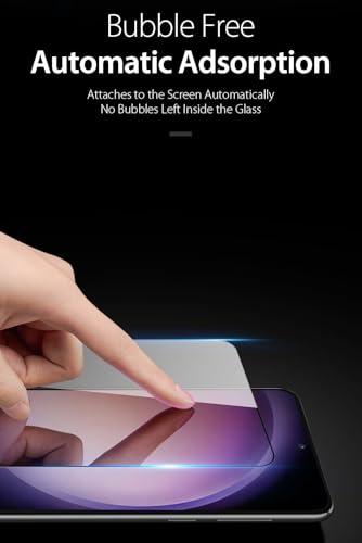 Image of Mr.Shield Top-Notch HD+ Tempered Glass Screen Protector Guard for Samsung Galaxy S22 and S23 5G (6.1 Inch), 9H Hardness, Military Grade Protection, Easy Installation kit