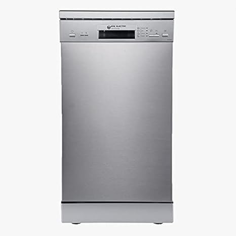 EAS ELECTRIC SMART TECHNOLOGY | Lavavajillas 45 cm | EMD09X2-V1 | E | 9 servicios - cubiertos | Inox | 4 Programas | Bajo consumo 70 kWh/ciclo