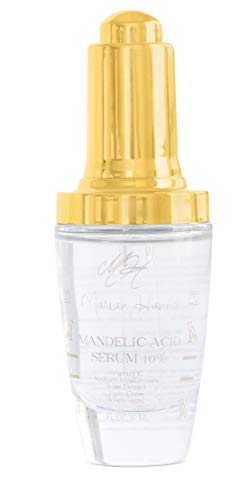 MARIAN HANNA Mandelic Acid Serum 10% Concentration | Vitamin C Serum Face | Facial Exfoliator | Anti Wrinkle | Skin Brightening | Facial AHA | Alpha Hydrox | Hyperpigmentation | Clean Beauty Face