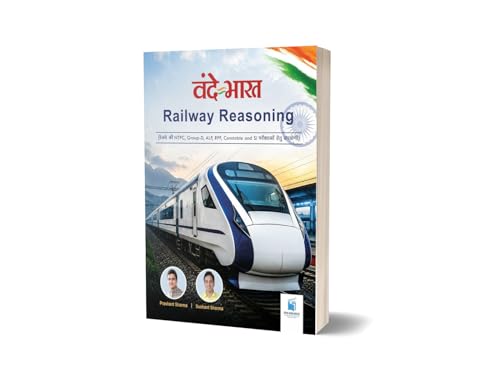 Image of Vande Bharat Railway Mega Combo for NTPC, Group D, ALP, RPF & SI | Bilingual Mathematics (English + Hindi) + Hindi Reasoning + Hindi Samanya Adhyayan | Complete Exam Preparation Set (Set of 3 Books)
