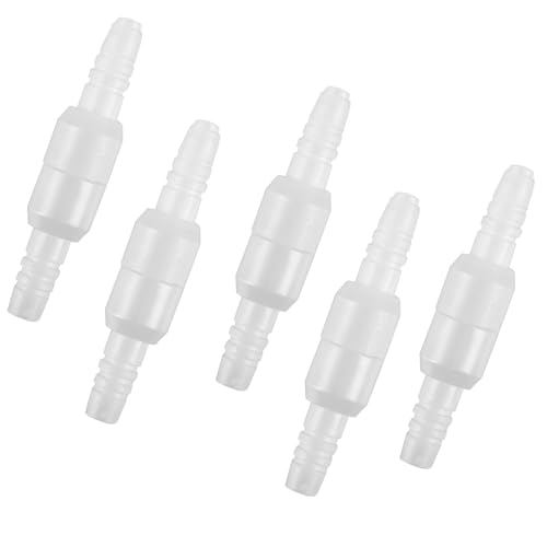 Paquete de 5 conectores de manguera de oxígeno, conectores giratorios para mangueras, conectores de manguera O2 para evitar que se tuerza la manguera