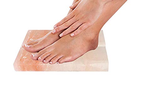 Artestia Set of 2 Himalayan Salt Block for Foot Detox with Use Directions