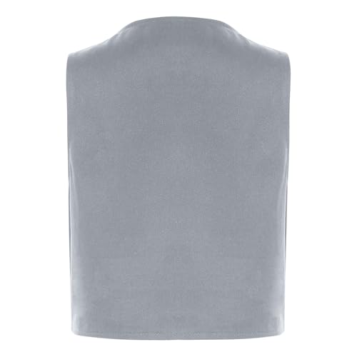 Kids Boys Button Down Dressy Vest Formal Suit Vest Formal Tuxedo Dress Waistcoat Wedding Birthday Party Outfits2