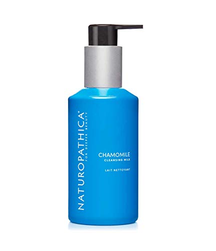 Naturopathica Chamomile Cleansing Milk - Lightweight Facial Cleanser for Dry & Sensitive Skin - Vegan, Made in USA, 5 oz. (150 ml)