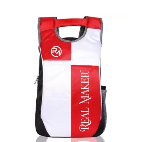 Image of 25L Waterproof Lightweight Backpack for Men & Women, Stylish School College Travel Gym Bag with Organizer Compartments, Bottle Holder, Padded Shoulder Straps & Back Support