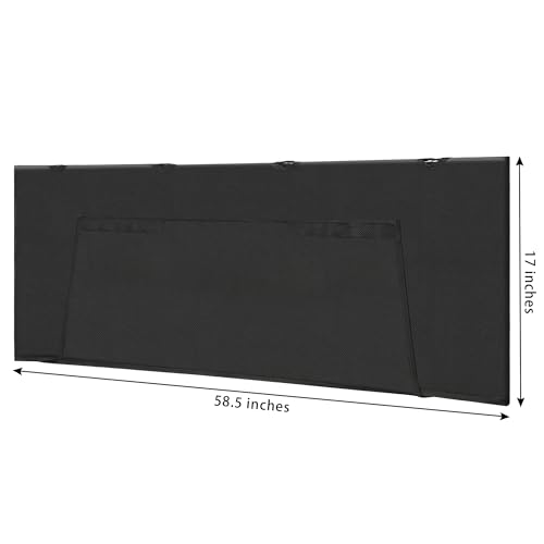 Cacher les câbles sous le bureau grâce au panneau d'intimité 150cm