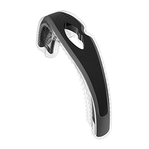 Anti Ronquidos Aparato Lingual Lengua Dispositivo De Ronquido De Silicona Ergonómico Boca De La Boca Respiración para El Sueño Ayuda Física para Hombres Y Mujeres Oficina,Black