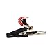 TestHelper AC15 Insulated Test Probe Push On Alligator Clips Crocodile Clamps Use for Test Leads Compatible with Fluke TL71, TL75, TL175,TL31,TL33,TL1500DC