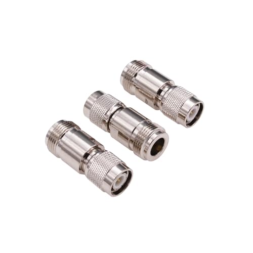 Adaptadores coaxiales TNC macho a N hembra x3 miniatura 1
