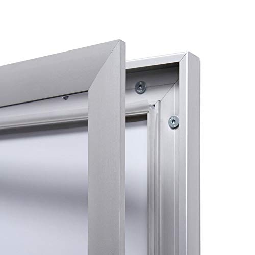 Schaukasten net-xpress für 12x A4 Plakate wetterfest aus Aluminium