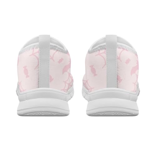 Image of Floral Sneakers for Women Colorful Art Shoes for Women Slip On Casual Work Shoes
