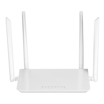 Decdeal 4G LTE CPE WiFi Router 300Mbps High-Speed Wireless Router Wide Coverage with 4 External Antennas SIM Card Slot European Version