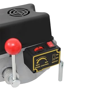 Mini trapano a colonna – 340 W 220 V Trapano da banco 3 velocità regolabile per legno, metallo e plastica