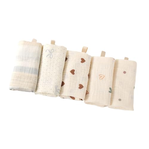 5pcs/set Cottonbaby Burp Cloths�_�炩���ʋC���̂���V�����̐��ʏ�