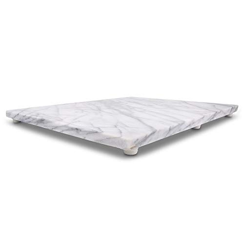 Tabla de cortar rectangular de mármol 20x16 pulgadas miniatura 2