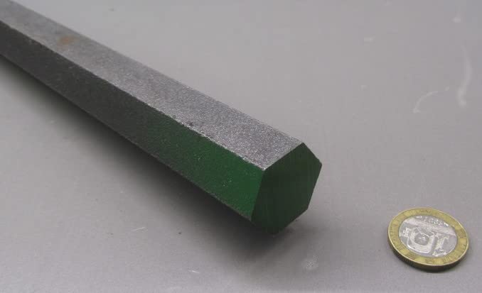 4140 Alloy Steel Hex Rod 1.00" Hex x 1 Foot Length 1 Piece